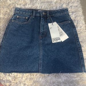 High Rise Zara Denim Skirt